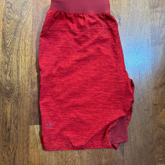 Lululemon T.H.E. Short Red, Men's Medium, 8" inseam - Picture 2 of 4